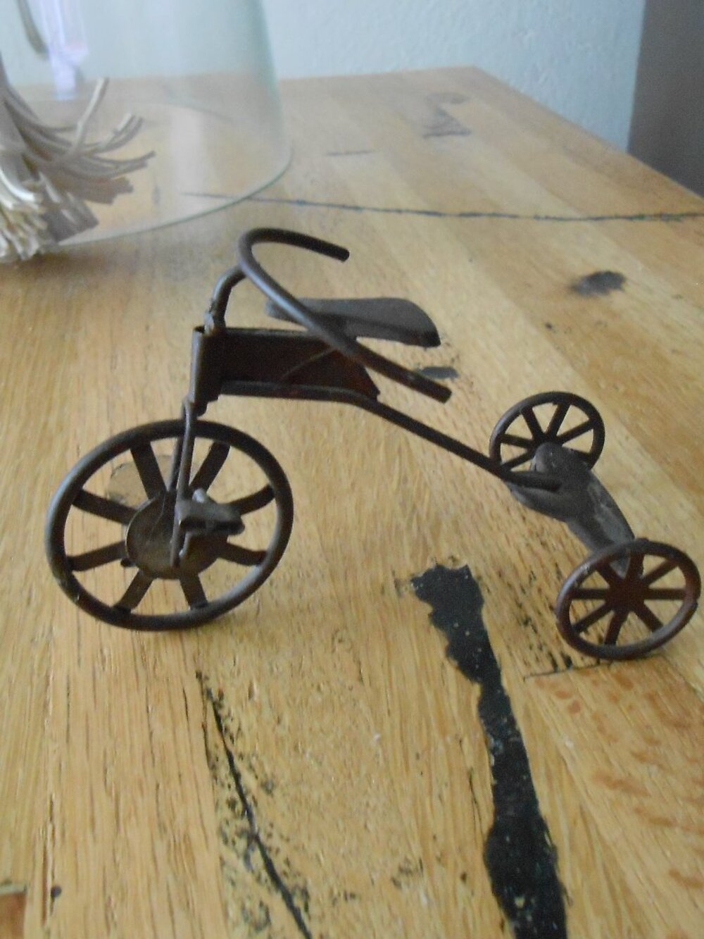 Miniature Old Fashioned Tricycle